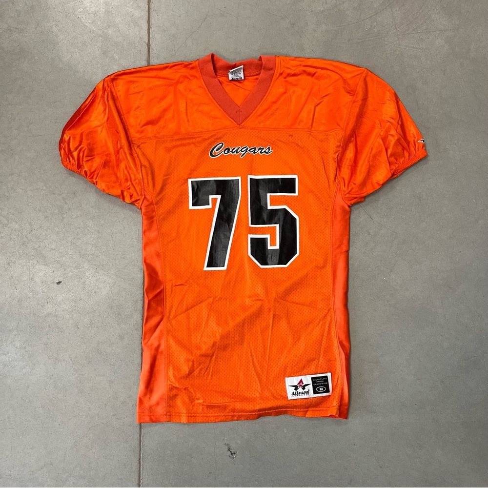 Cougars Orange Football Jersey